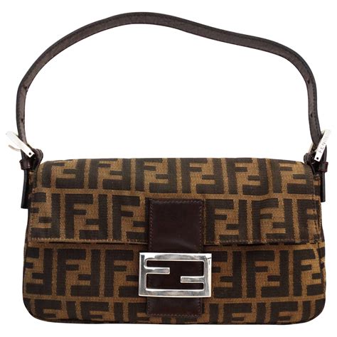 vintage fendi monogram bag|fendi monogram baguette bag.